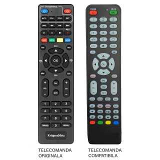 Telecomanda inlocuitoare compatibila pentru Tuner receptor KM0550 Kruger&Matz PIL0360 (675)