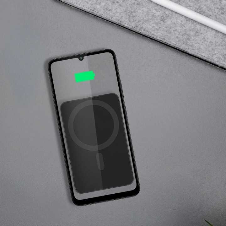 Power Bank inductie Kruger&Matz KM0912 10000mAh Li-ion Mag Safe wireless 15W / USB-C 20W /USB-A 25W