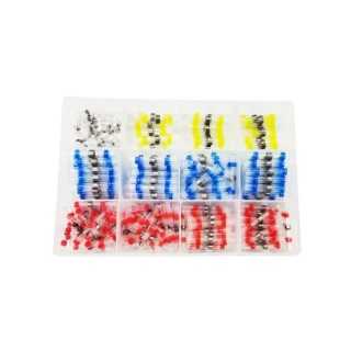 Set 120 inele de lipit impermeabil termocontractabile pentru cabluri electrice 0.25-0.34mm /0.5-1mm /1.5-2.5mm /4-6mm