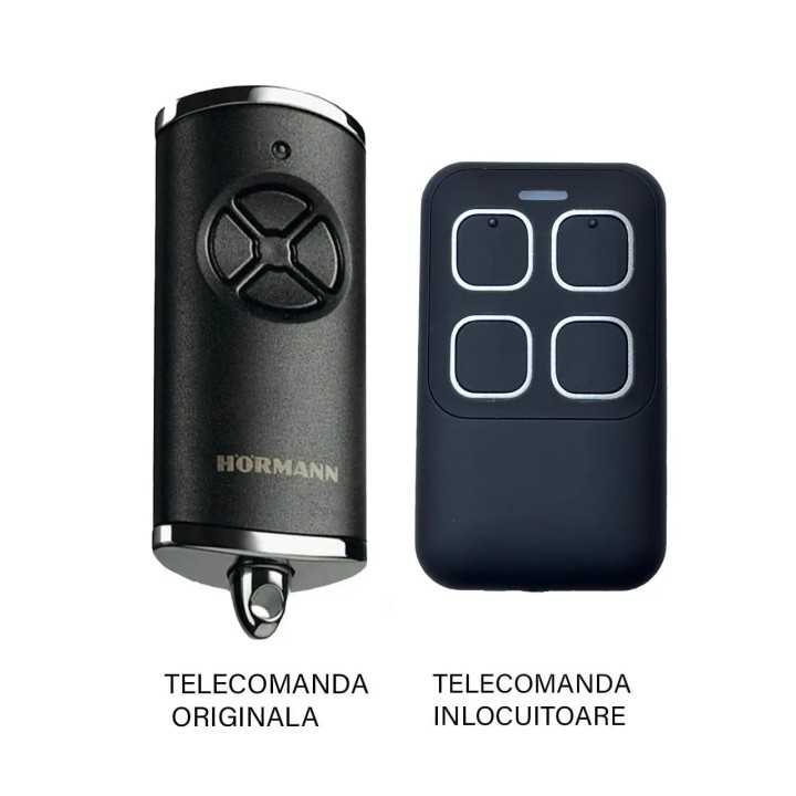 Telecomanda inlocuitoare poarta garaj de 2 si 4 canale cod Bisecure 868.35MHz Hormann HSE4BS compatibila cu originalul (824)