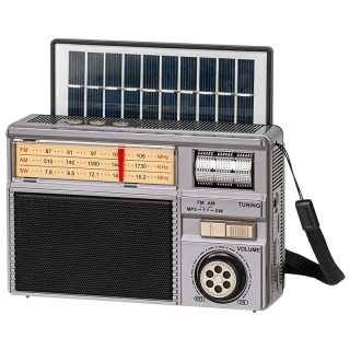 Radio portabil analog SOLAR AM /FM /SW 3W 145x60.9x96.4mm Kruger&atz KM0831