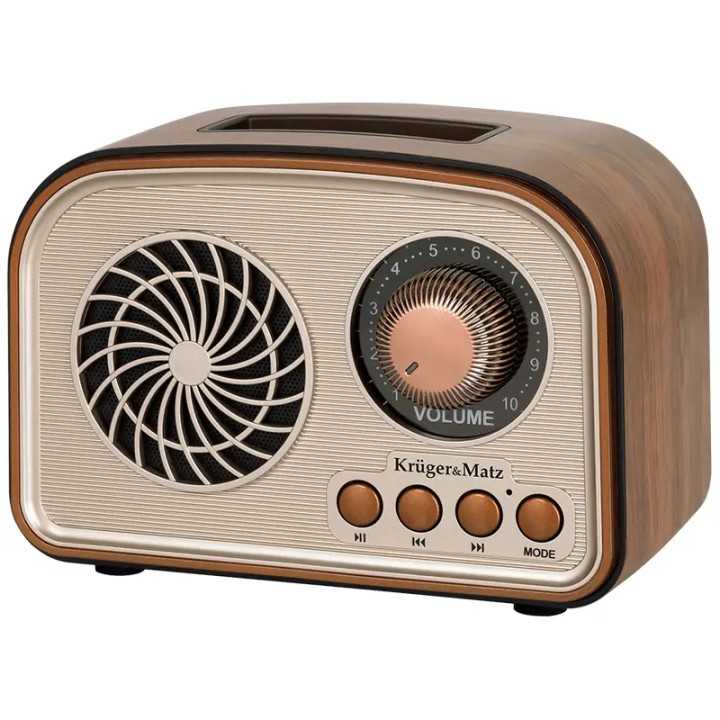 Radio portabil analog AM /FM /SW 5W 185x77.5x150mm Kruger&atz KM0834