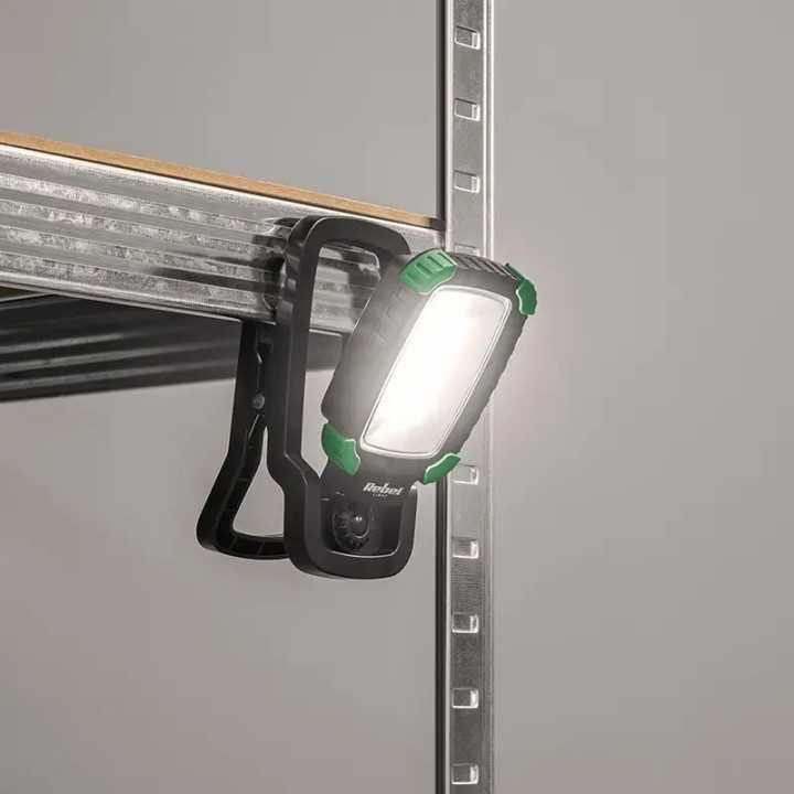 Lampa atelier LED COB 5W cu acumulator Li-Ion REBEL URZ3496