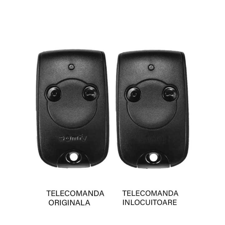 Telecomanda inlocuitoare poarta garaj de 2 si 4 canale cod fix 433.92MHz Somfy Keytis 4 NS RTS compatibila cu originalul (848)
