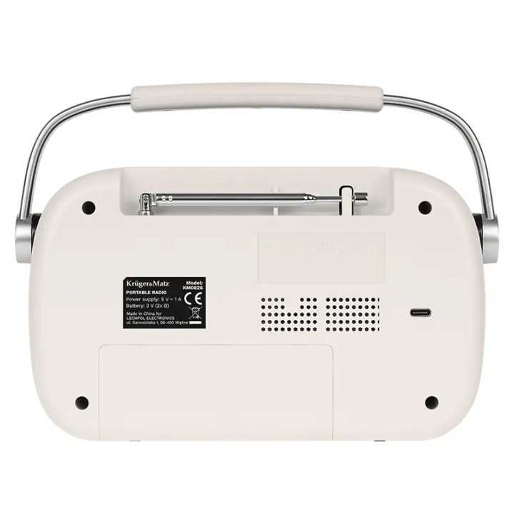 Radio portabil analogic FM 2W Kruger&Matz KM0826
