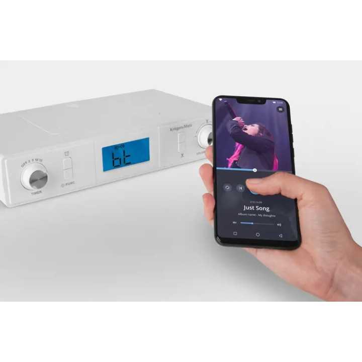 Radio bucatarie FM Bluetooth Ceas Kruger&Matz KM0817
