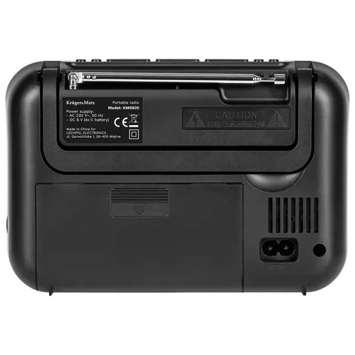 Radio portabil FM /AM Ceas Alarma Kruger&Matz KM0825