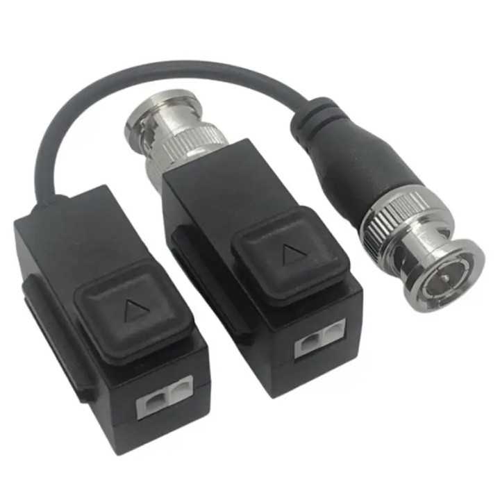 Set Video Balun Pasiv UTP /FTP - BNC Full HD 4K 250m HIKVISION DS-1H18S/E(C)