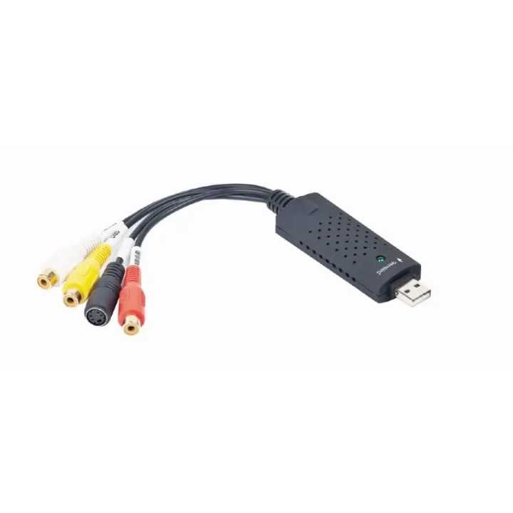 Convertor Grabber Audio/Video 3x RCA /S-VIDEO 4pini - USB Gembird UVG-002