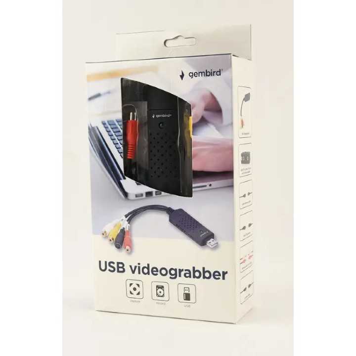 Convertor Grabber Audio/Video 3x RCA /S-VIDEO 4pini - USB Gembird UVG-002