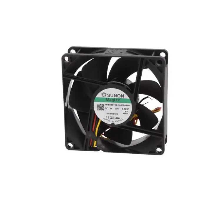 Ventilator DC axial 12VDC 80x80x25mm 0.78W 2600rot./min 55.77m3/h 28dBA Vapo Sunon MF80251V3-1000U-G99