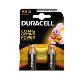 Set 2 baterii Duracell Basic alcaline AA R6 1.5V MN1500