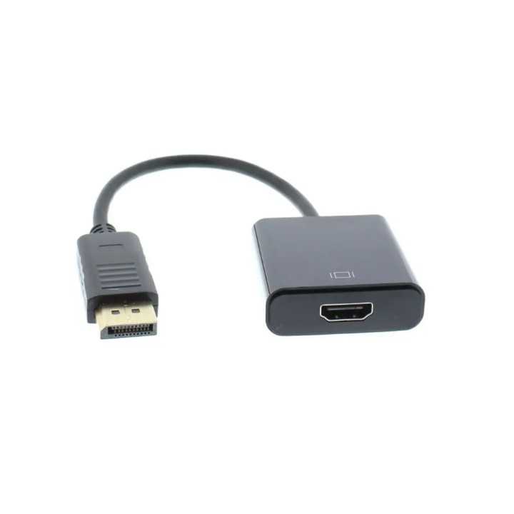 Adaptor HDMI mama - Displayport tata 15cm 1080p Well ADAPT-HDMIF/DPM-0.15BK-WL
