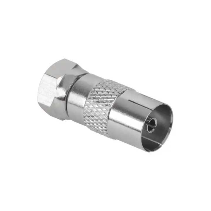 Adaptor mufa tv mama la F tata din cupru Cabletech