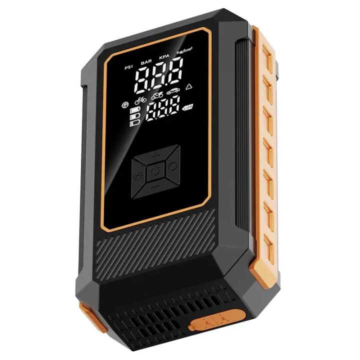 CAR JUMP STARTER 800A + Compresor + Power Bank 8000mAh Platinet PMPBTP