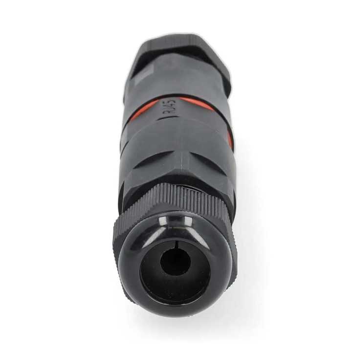 Adaptor cuplaj de exterior Cat6 RJ45 mama-mama FTP Nedis CCGB89850BK