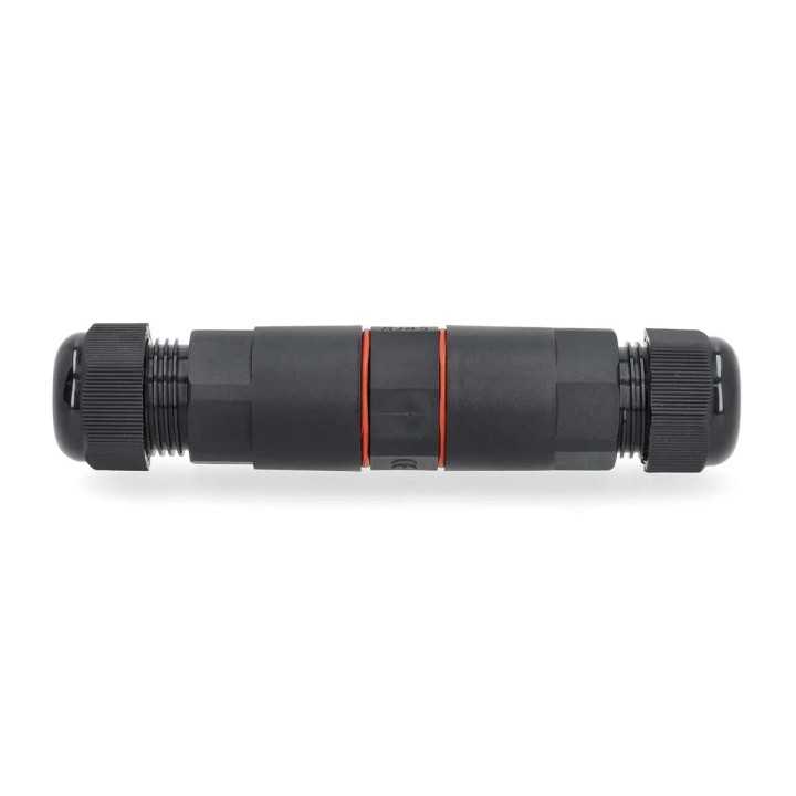 Adaptor cuplaj de exterior Cat6 RJ45 mama-mama FTP Nedis CCGB89850BK