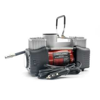 Compresor auto 12V Carguard COM002 Heavy-Duty dublu cilindru 50L/min 150PSI LED +kit reparatie anvelope