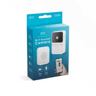 Set sonerie Video - Smart - Wi-Fi /baterie /HD alb delight 55385WH