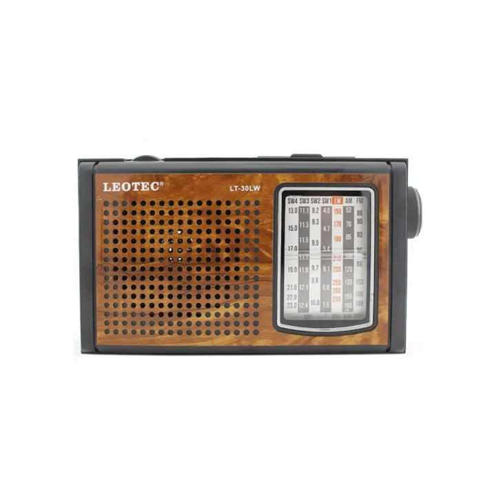 Radio portabil 7 benzi Retro elegant aspect lemn LEOTEC LT-33LW (691)