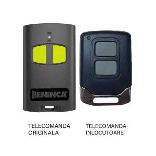 Telecomanda poarta garaj 2 butoane cod saritor frecventa 433.92 Mhz - Beninca TO.GO2VA (800)