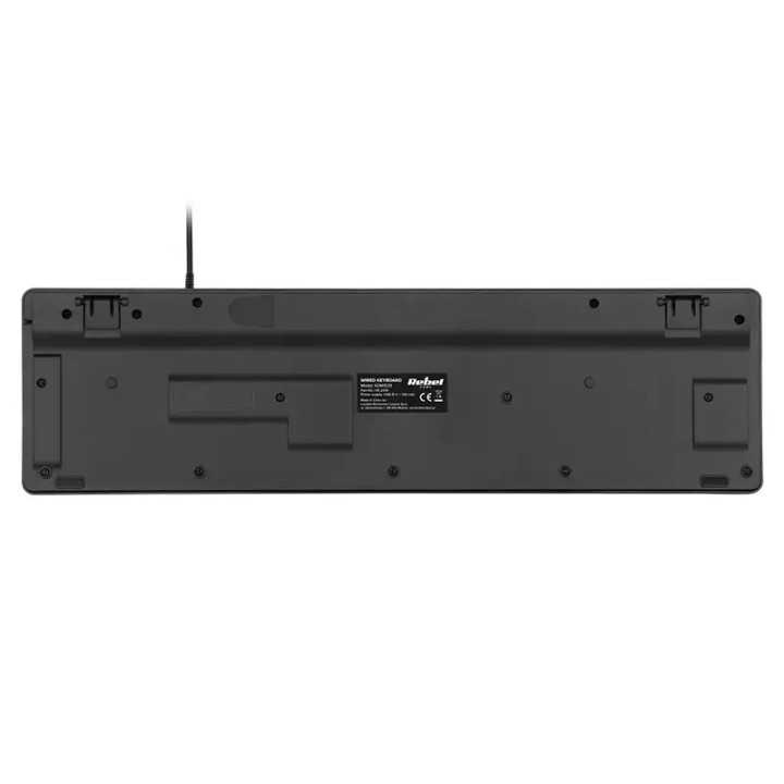Tastatura 96 taste cu fir USB REBEL WDK100 KOM1029
