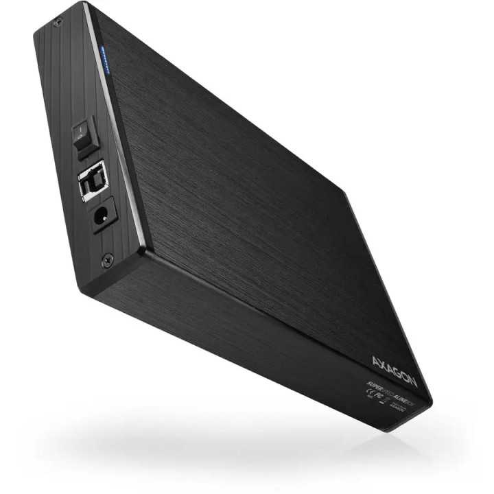 Rack Extern AXAGON EE35-XA3 USB 3.0 SATA 3.5" aluminiu negru