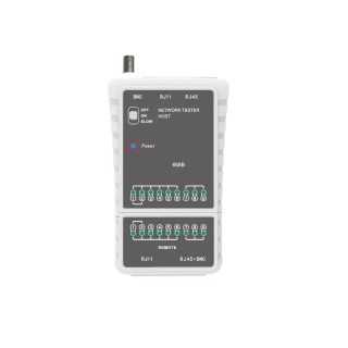 Tester MastFUYI FY668B pentru cablu retea RJ45 /telefonie RJ11 /BNC