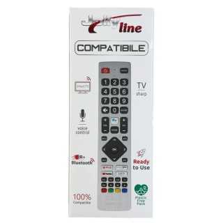 Telecomanda cu IR Cod + Bluetooth compatibila TV Sharp SHW/RMC/0133 MadeForYou (680)