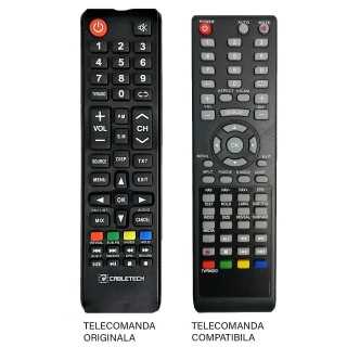 Telecomanda inlocuitoare compatibila TV CABLETECH (46-1)