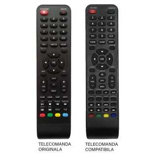 Telecomanda inlocuitoare compatibila TV Utok U24HD3 (176-1)