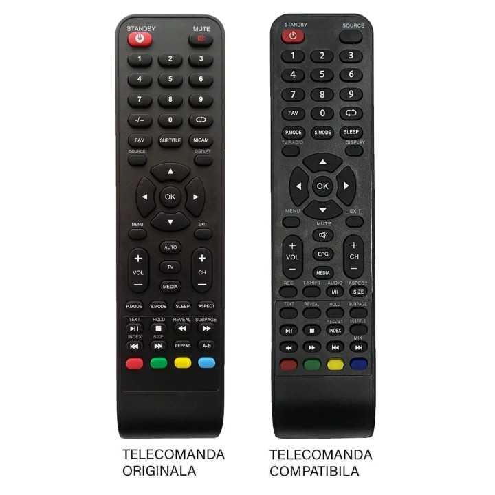 Telecomanda inlocuitoare compatibila TV Utok U24HD3 (176-1)