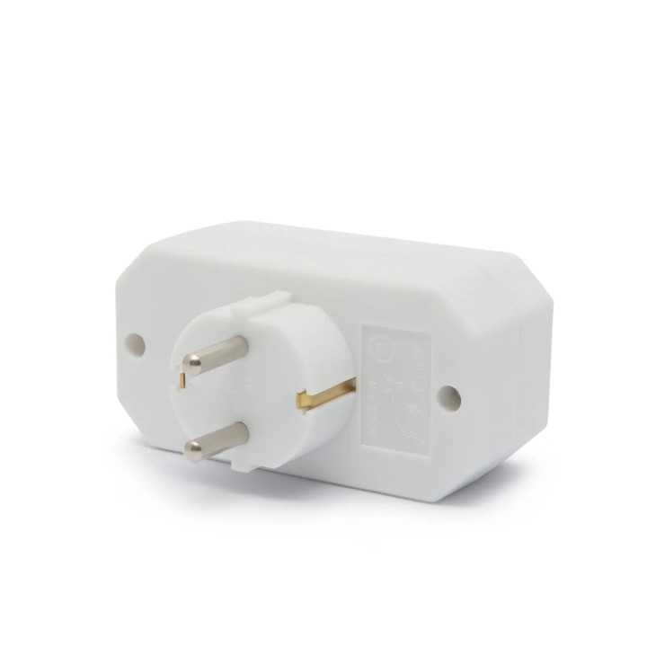 Distribuitor 2 simple Euro si 1 shuko cu protectie