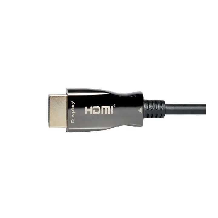 Cablu HDMI v2.0 Active Optical AOC 30m 4K 60Hz ARC Ethernet cu fibra optica 4.5mm
