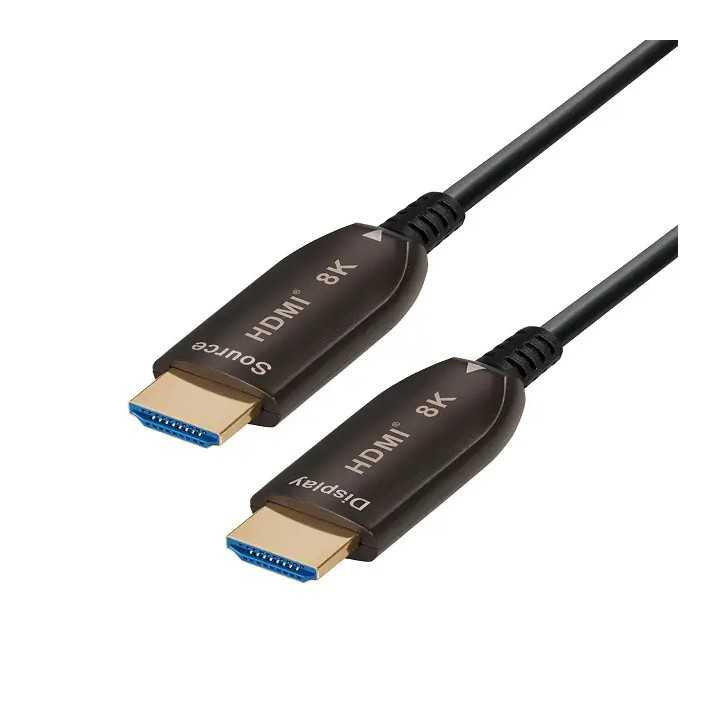 Cablu HDMI v2.0 Active Optical AOC 30m 8K 60Hz ARC Ethernet cu fibra optica 4.8mm