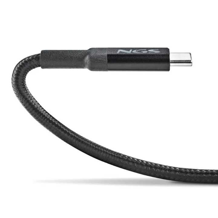 Cablu USB-C - USB-C NGS KNOT 100W-2 2m 100W negru