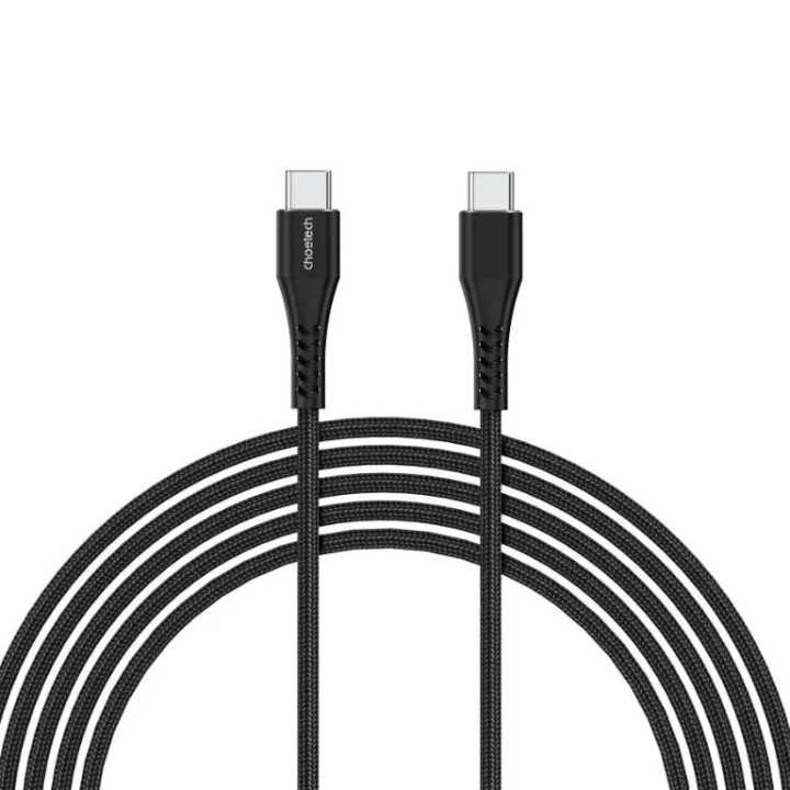 Cablu USB-C - USB-C Choetech XCC-1035 48V/5A 240W PD3.1 1m negru
