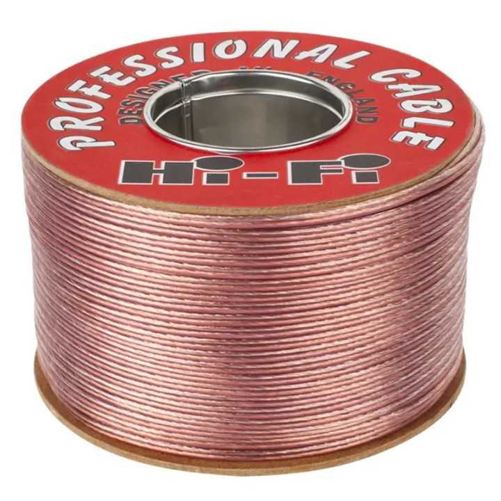 Cablu difuzor Professional 20m 2x1.50 mm cupru transparent Cabletech KAB0565-20