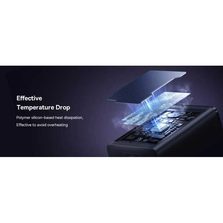 Incarcator retea Baseus EnerFill FE11 Quick Charge 100W 2x USB Type-C 1x USB alb P10182102213-00