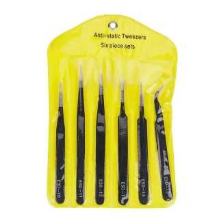 Set 6 buc pensete metalice anti-statice