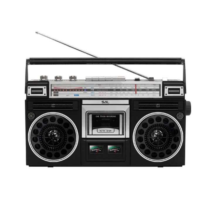 Radio Casetofon Retro BROOKLYN stereo MP3 /bluetooth /USB /microSD SAL RRT BROOKLYN