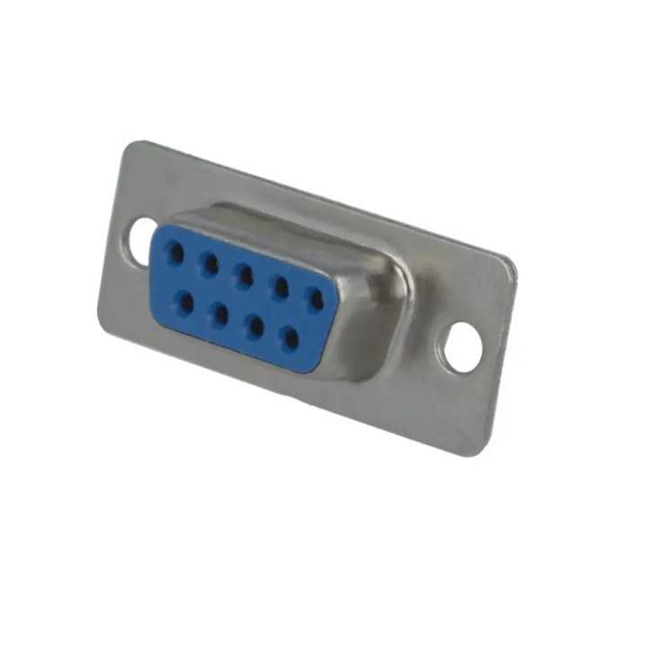 Set 10 conectori SUB-D SERIAL RS232 9 pini mama CONNFLY DS1033-09FUNSISS-CT-10