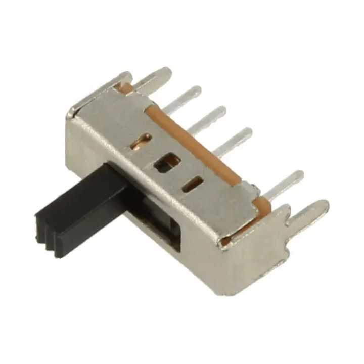 Comutator glisant 5mm ON-ON-ON 3 pozitii 0.3A /50VDC 12.7x4.5x4.7mm CANAL ELECTRONIC SS-13D01G5