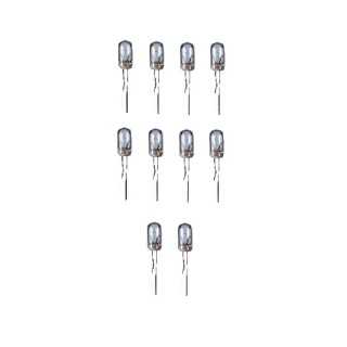 Set 10 becuri subminiatura 14V /0.04A T1 3.15x6.35 mm incandescent Goobay 9421-10