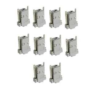 Set 10 carcase D-SUB serial 9 pin RS232 VGA cu surub lung