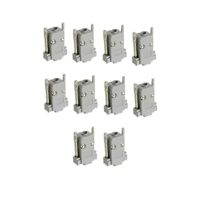 Set 10 carcase D-SUB serial 9 pin RS232 VGA cu surub lung