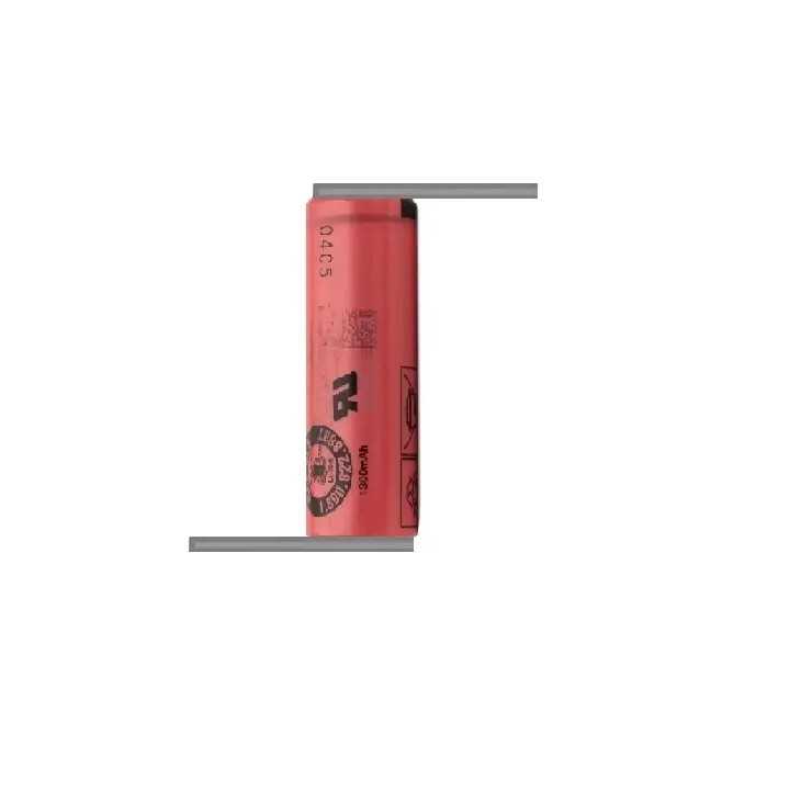 Acumulator Li-ion 3.7V SANYO 1300MAh 2.6A cu lamele sudate in Z UR18500Y