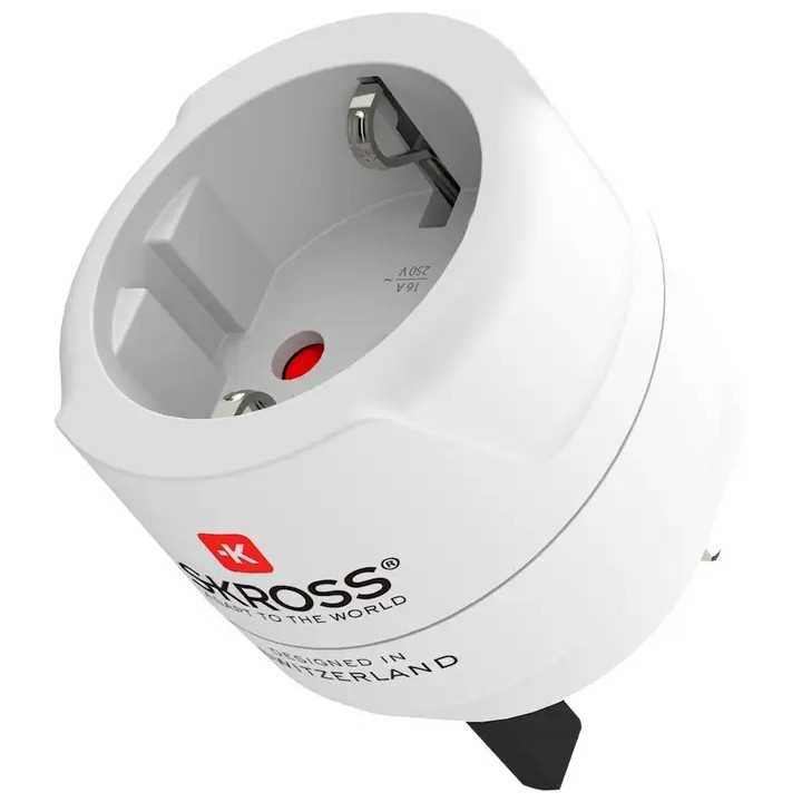 Adaptor priza Europa - UK 100V-700W /250V-1750W Skross 1.500230C-E