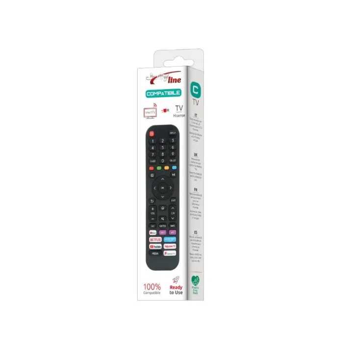 Telecomanda Universala compatibila TV HISENSE Jolly Line JL1720/COMP20240108