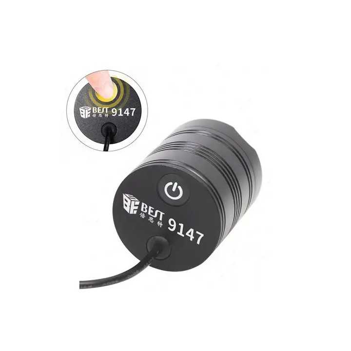 Lampa UV LED 3W alimentare USB pentru fixare vopsea /masca protectie lipire PCB BST-9147